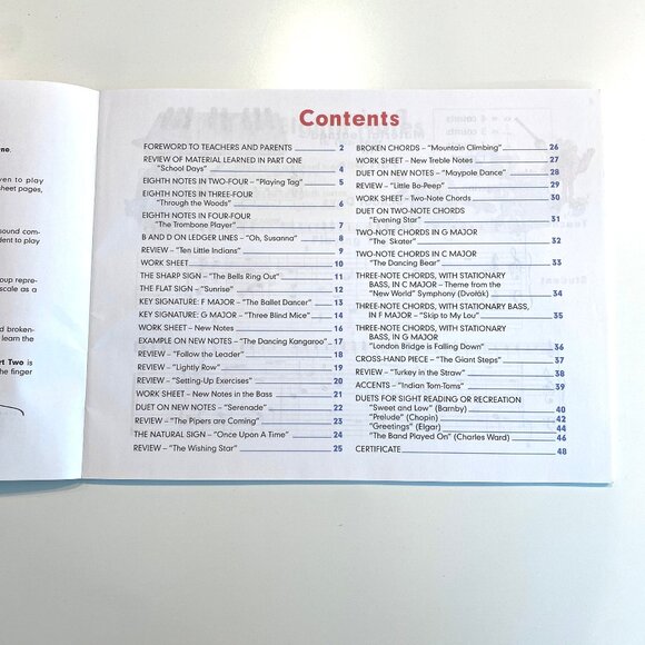 John Thompson's Easiest Piano Course Part Two - Picture 4 of 7